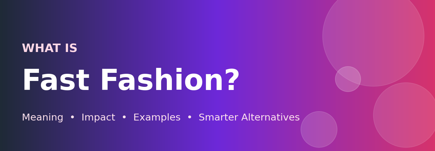 what is fast fashion
